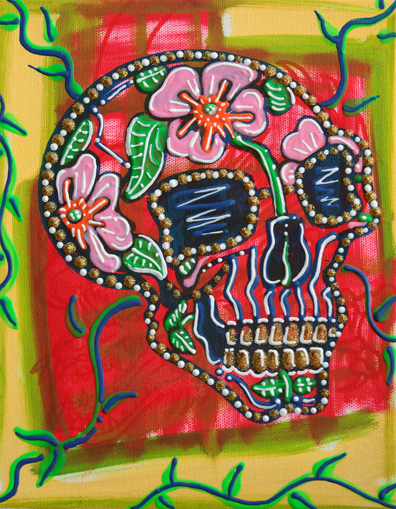Skull of Flowers