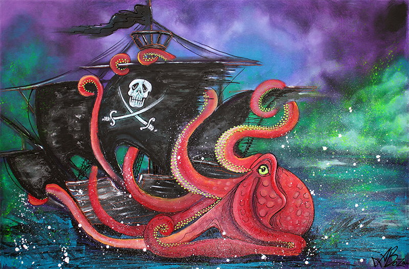 A Pirates Tale - Attack Of The Mutant Octopus